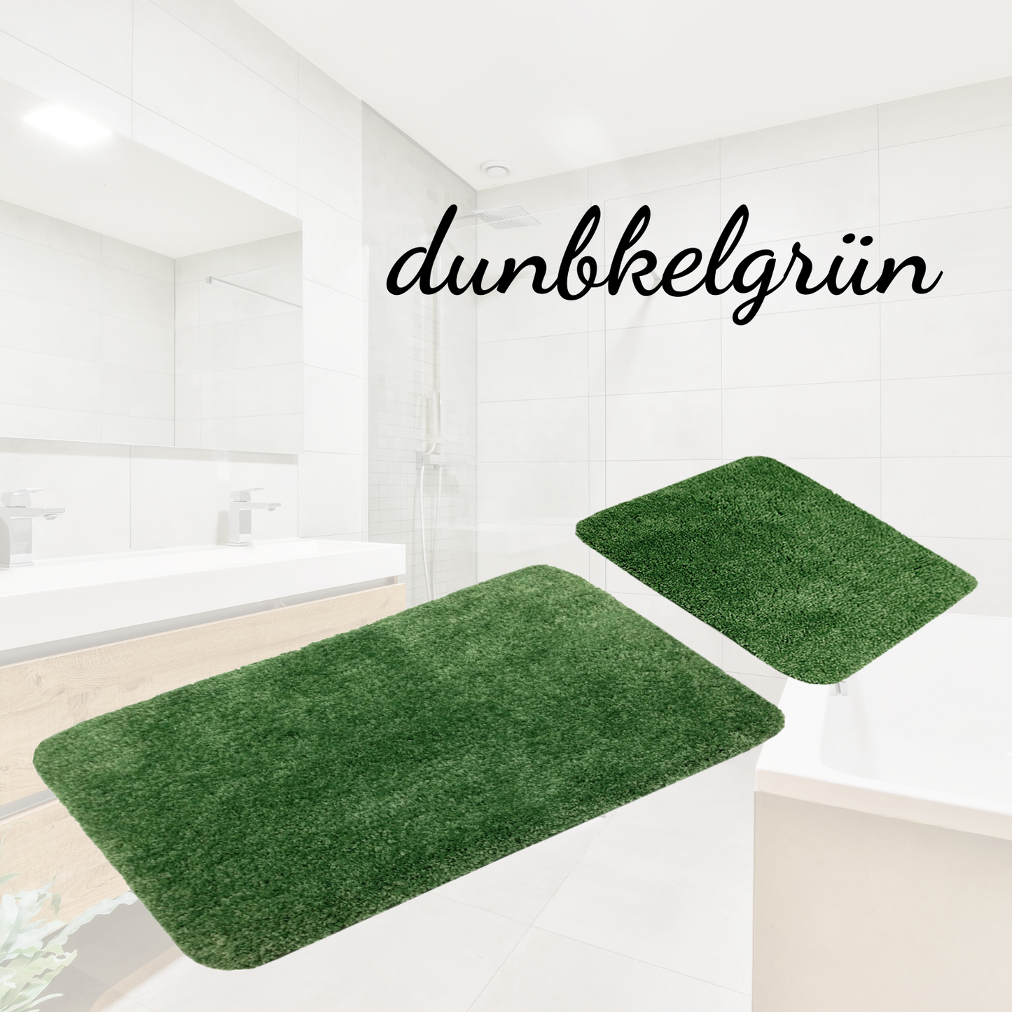 Badematten-Set Bahama (1-tlg. oder 2-tlg.) - Verschiedene Größen & Farben