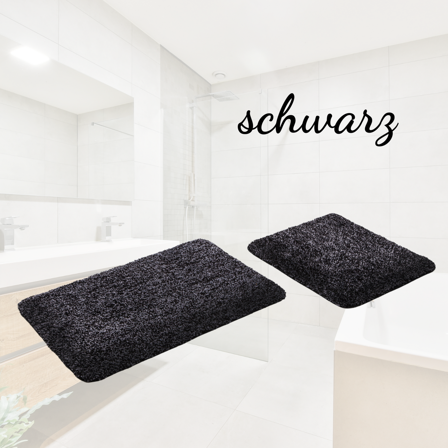 Badematten-Set Bahama (1-tlg. oder 2-tlg.) - Verschiedene Größen & Farben