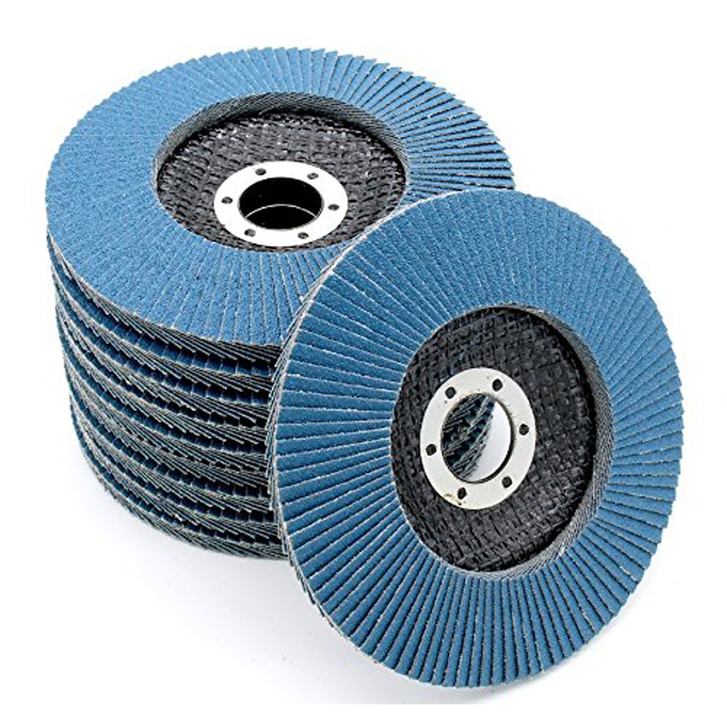INOX-Fächerscheiben blau 10 Ausführungen 115 mm - 125 mm
