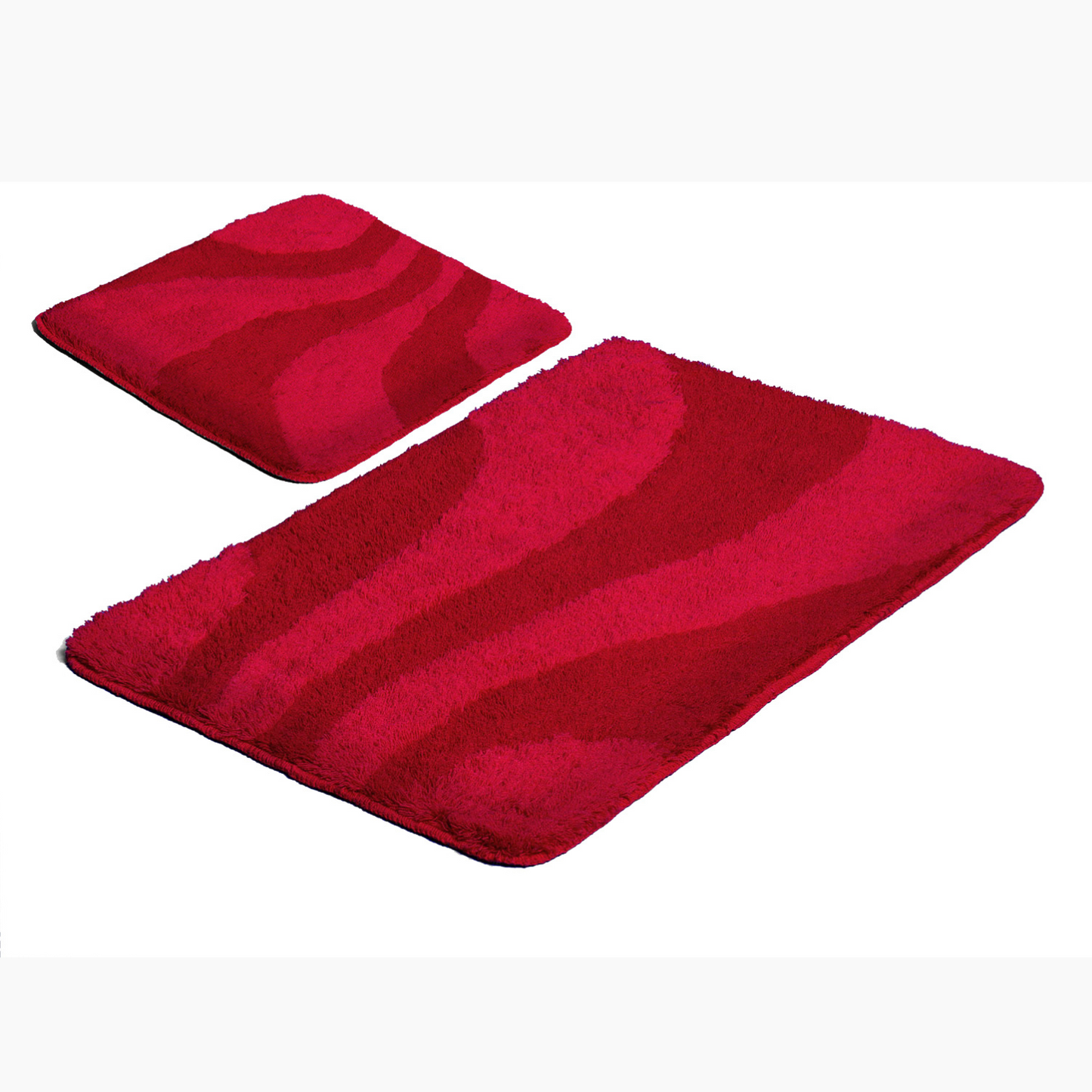 Bademattenset London 2-tlg., 60x90 cm und 65x55 cm verschiedene Farben und Ausführungen
