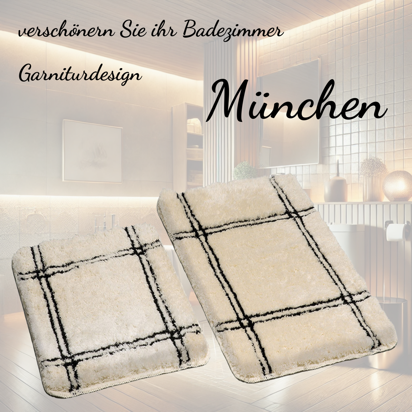 München Beige ohne Ausschnitt 2-tlg.