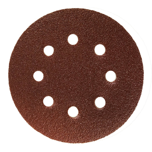 Gewebe-Schleifscheiben │ Ø 125 mm │ 8-Loch │ 50 Stück │ Korn 40